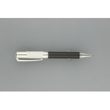 Nouvelle arrivée de luxe cadeau stylo Twist carbone fibre stylo à bille sur la vente
